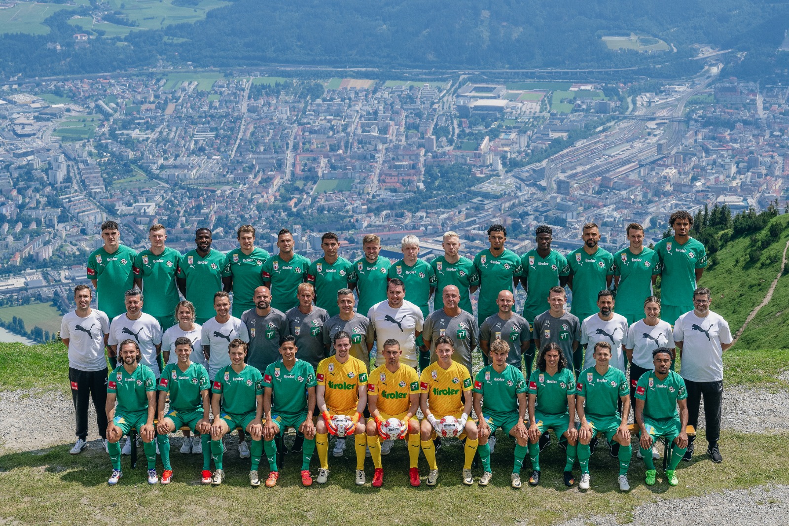 WSG Tirol - Teamfoto KM1