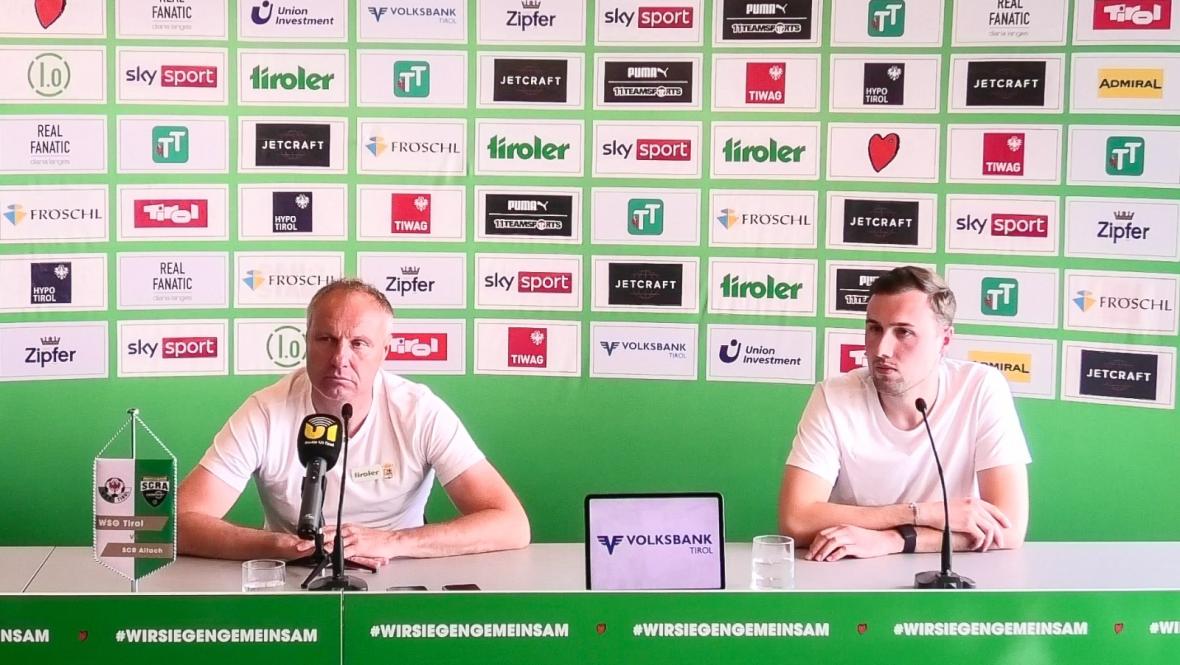 Pressekonferenz vor dem finalen Heimspiel gegen Altach
