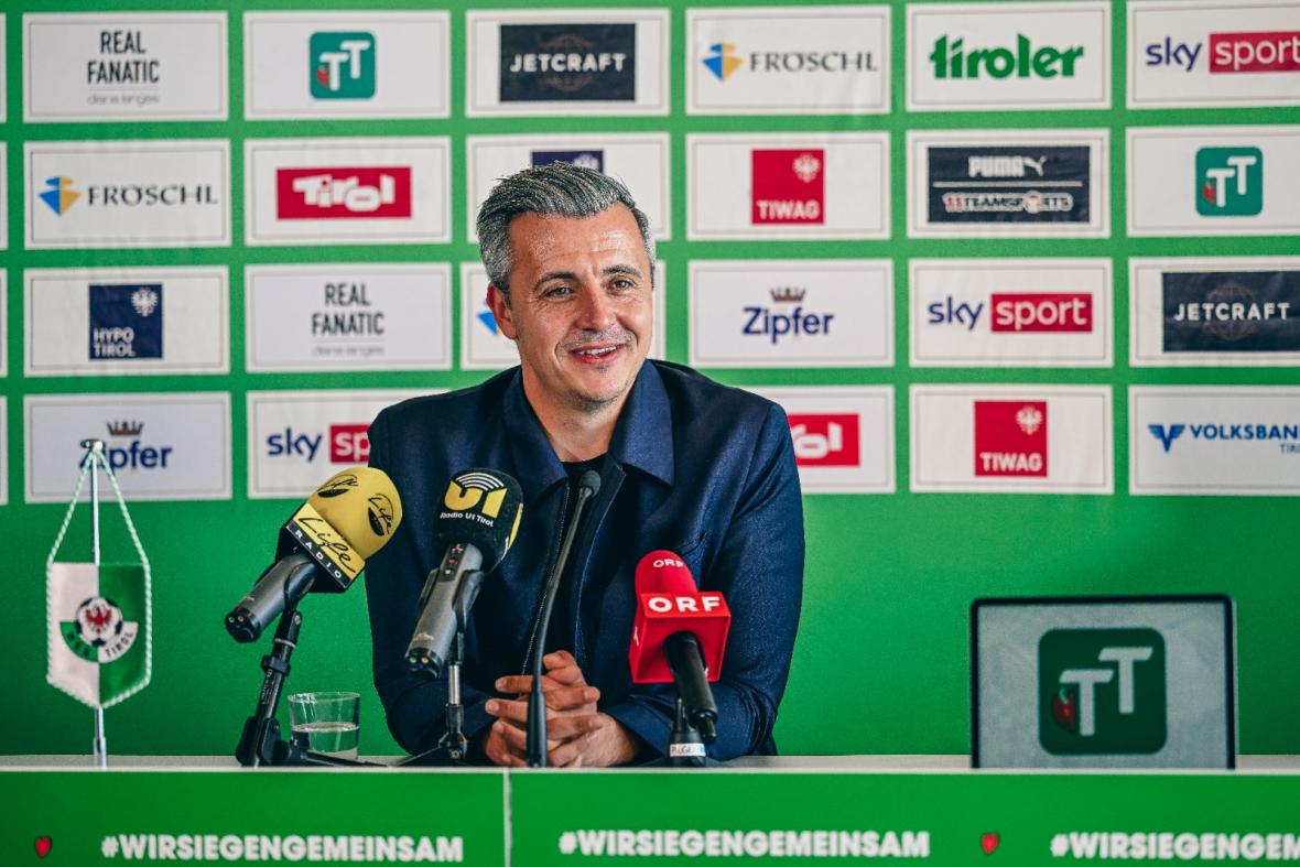 Pressekonferenz vor dem Heimspiel gegen Klagenfurt