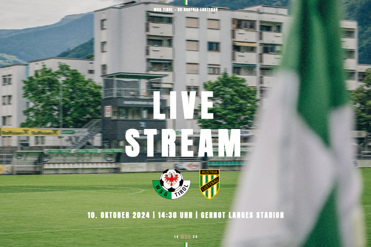 Im Livestream: Testspiel gegen den SC Austria Lustenau