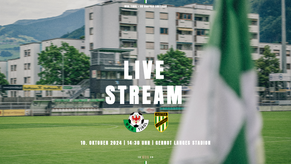 Im Livestream: Testspiel gegen den SC Austria Lustenau